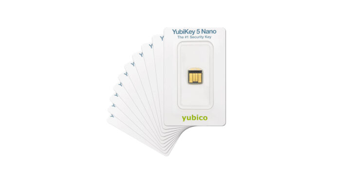 YubiKey 5 Nano 10 pack